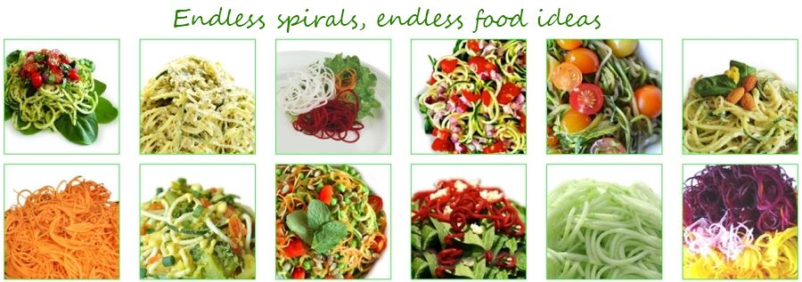 Brieftons spiral slicer foods
