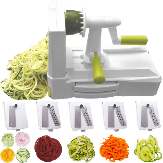 Brieftons 5-Blade Spiralizer (Model: BR-5B-02): How to Leave Your ...