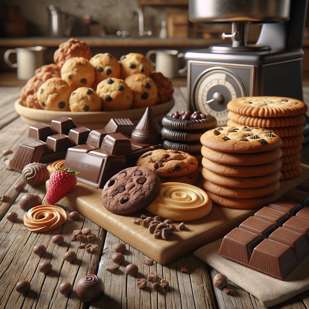 Brieftons 4-Blade Rotary Grater to crush cookies chocolates